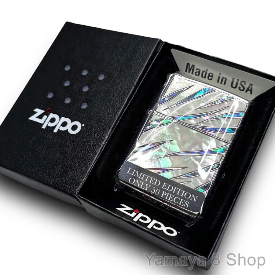 ZIPPO ジッポー ライター スリットシェル 50個限定生産 シルバー お洒落 コレクション ギフト