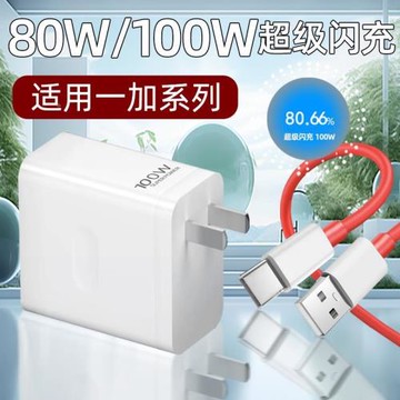 安伏樂適用一加12充電器100W閃充OnePlus一加11手機ACE2充電頭1+十10Pro一加ace3v/ace3插頭ACE2v快充80W套裝