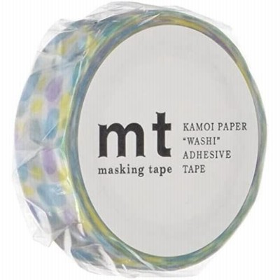 カモ井加工紙 マスキングテープ mt プール・ブルー MT01D283