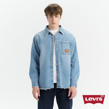 Levi s 男款 牛仔外套 抓破設計 復古風 單寧外套 男生上衣 人氣新品