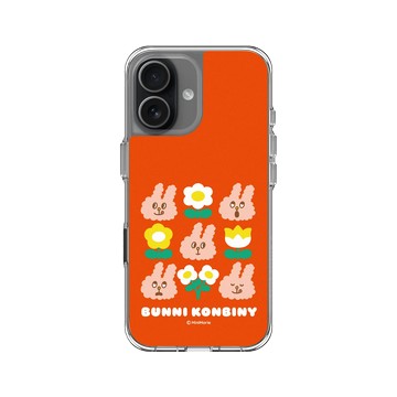 iPhone 17 Clear Case（相機按鈕） 透明 - Bunni Konbiny - 花現 MOGU