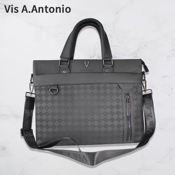 Vis A.Antonio 安東尼奧 頂級A4電腦公文包(仿真皮) 2258-2