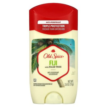 Old Spice, Fresher Collection，止汗凈味劑，斐濟，2.6 盎司（73 克）