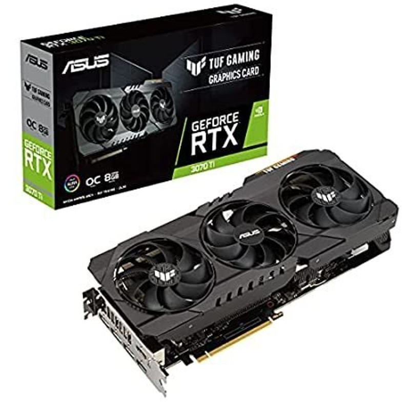 ASUS TUF Gaming NVIDIA GeForce RTX 3070 Ti OCエディション グラフィックスカード (PCIe 4.0 8G  通販 LINEポイント最大0.5%GET | LINEショッピング