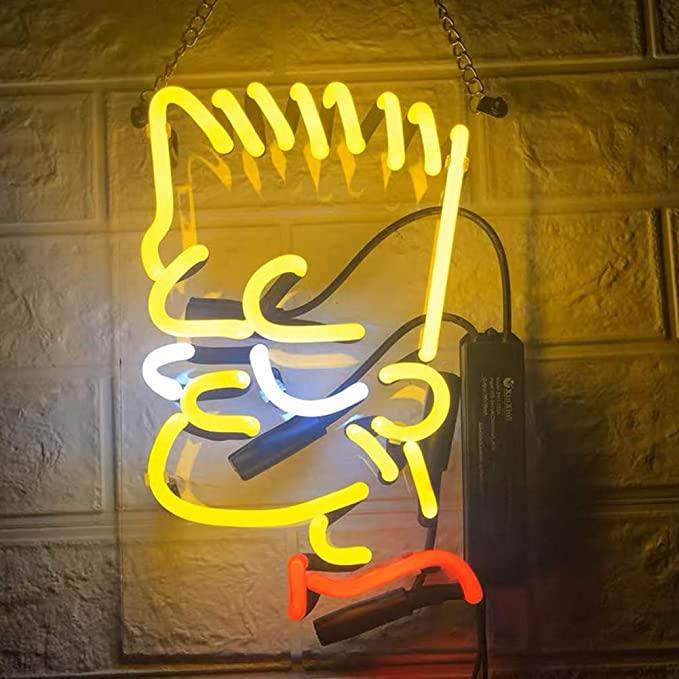 ネオンサイン ライト NEON SIGN LIGHT ネオン管 室内装飾 壁掛け 飾り品 寝室 部屋 デコレーション バー カフェ 喫茶店 省エネ  装飾壁ネオンライト 看板 アニメ LINEショッピング