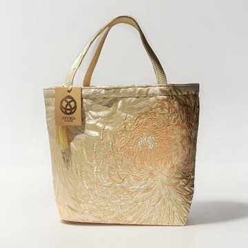 真絲和服袋帶托特包, 日本手工刺繡升級改造包,工坊直送