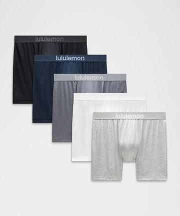 Always In Motion Boxer Brief 5" 5 Pack Size Medium