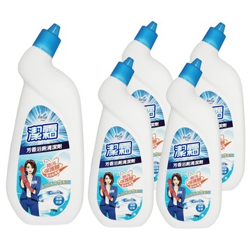 farcent 花仙子 潔霜 芳香浴廁清潔劑 清新皂香  750g  5瓶