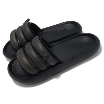adidas 拖鞋 Adilette Zplaash 男鞋 女鞋 黑 充氣式鞋面 緩衝 一片拖 涼拖鞋 愛迪達 IF8665