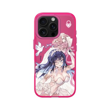 iPhone 16 Pro Clear 粉漾桃 - KSON - 純白誓約