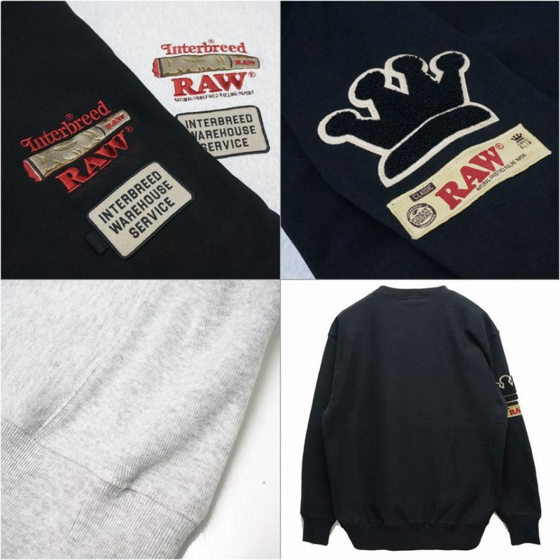 INTERBREED(インターブリード) パーカー RAW x INTERBREED “IB