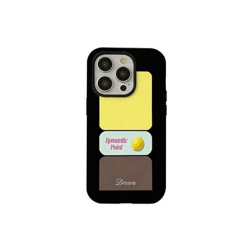🔥臺灣出貨 in檸檬聊天框插畫iPhone171615Pro Max手機殼蘋果14131211硬XSXRX