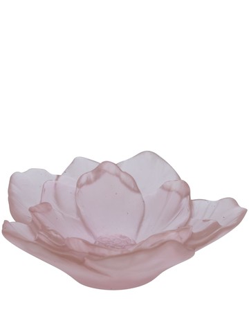 Daum - Camellia flower bowl - unisex - Crystal - One Size - Pink
