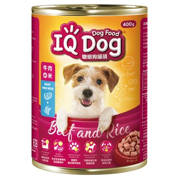 【IQ DOG】聰明狗罐頭 （400g*24罐）
