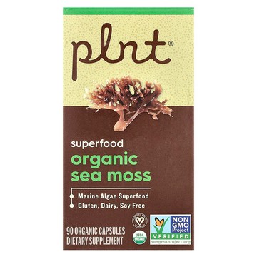Plnt, 有機海苔，90 粒有機膠囊