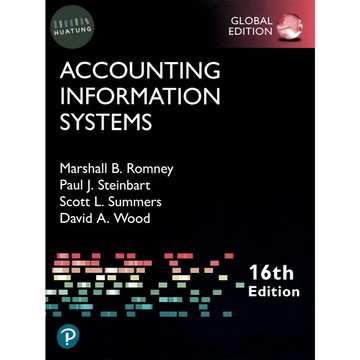 華泰-建宏 Accounting Information Systems (GE)16版：9781292468457 <建宏書局>