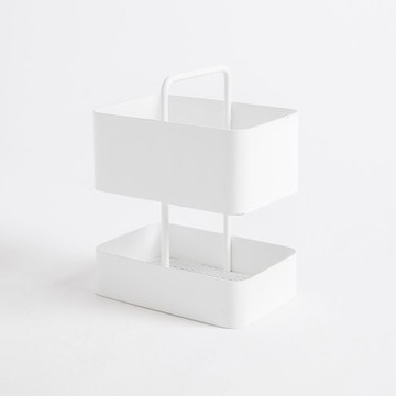 INK鐵製烤漆餐具架 白