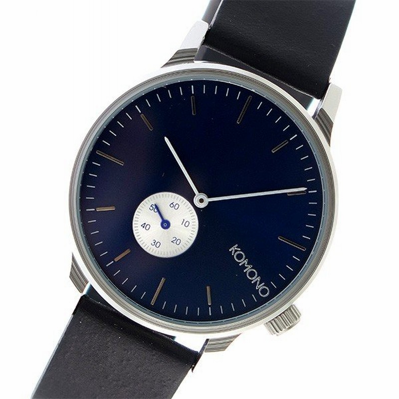 コモノ Komono Winston Subs クオーツ メンズ 腕時計 時計 Kom W3001 ネイビー 代引不可 通販 Lineポイント最大0 5 Get Lineショッピング
