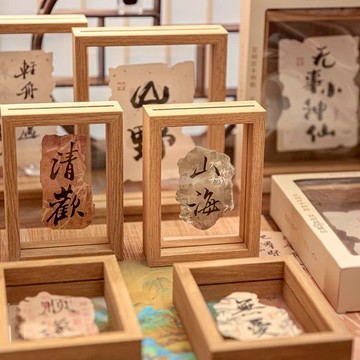 現貨免運 雙面透明相框 立體相框 擺檯相框 明信片展示  標本相框 展示框 畫框 裱框 壓克力相框 證書獎狀框 票根相框