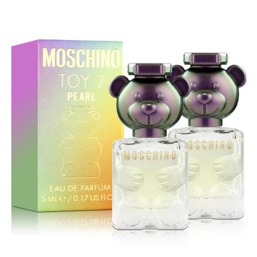 Moschino 珍珠熊女性淡香精小香(5ml)X2入