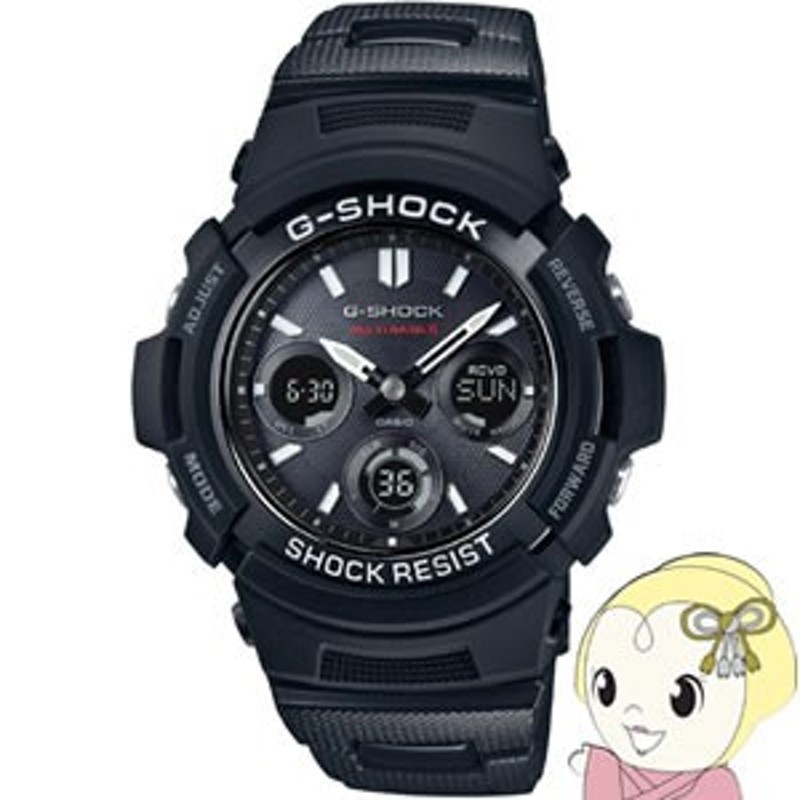 在庫僅少 カシオ 電波ソーラー 腕時計 G-SHOCK AWG-M100SBC-1AJF