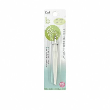 KAI 抗菌修甘皮器 (V型刀頭設計 防銹材質 方便使用)