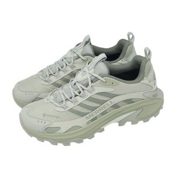 Merrell 登山鞋 Moab Speed 2 GTX 女鞋 防水 茶綠色 機能 越野 健行 ML00003622