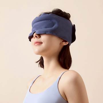 EVERY THINK｜重力眼罩 微壓助眠 緩解日常眼壓疲勞 三色可選 - 深藍色