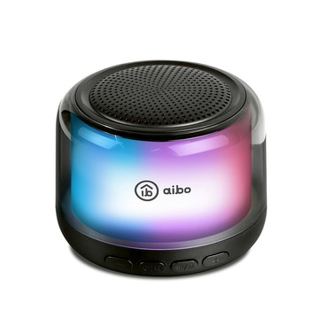 aibo炫彩藍芽喇叭-黑/白
