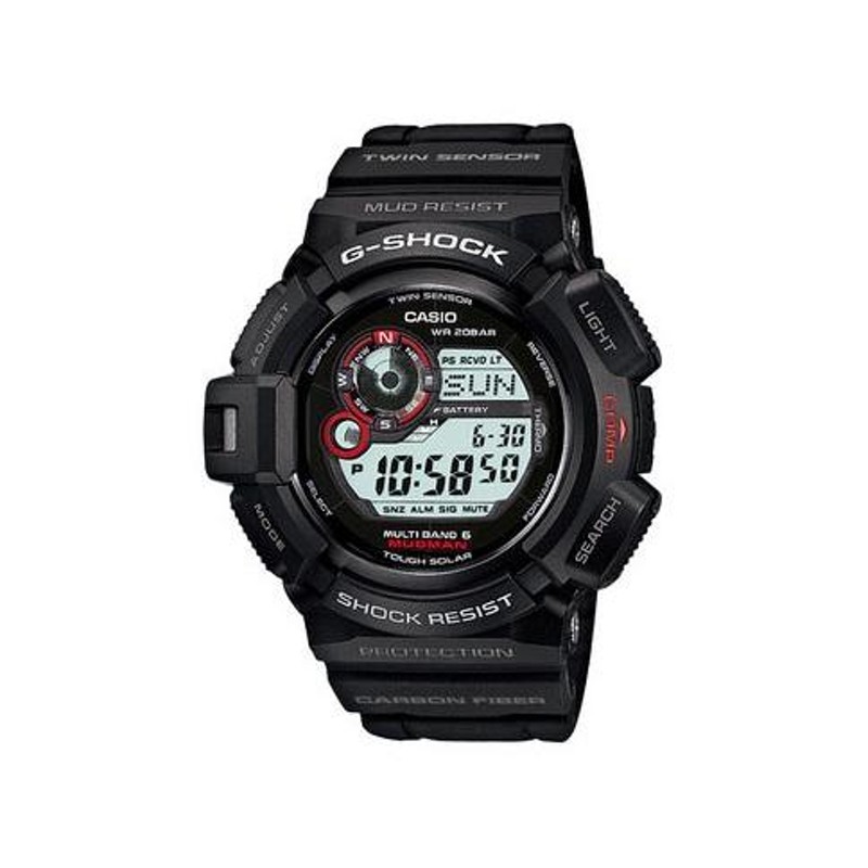 在庫処分 CASIO G-SHOCK カシオ Gショック メンズ 腕時計 ソーラー電波 MUDMAN ツインセンサー GW-9300-1JF  国内正規品 | LINEブランドカタログ