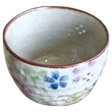 美濃燒 3缽 Set -日本製 陶瓷 9.5cmx6.8cm 260mL  1個  鏤空彩櫻