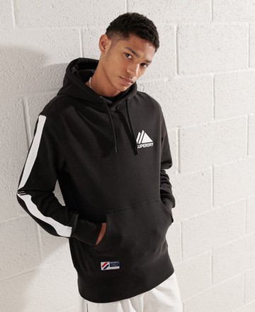 Superdry Men's Men's Mountain Sport Mono Hoodie Black - Size: Xxxl