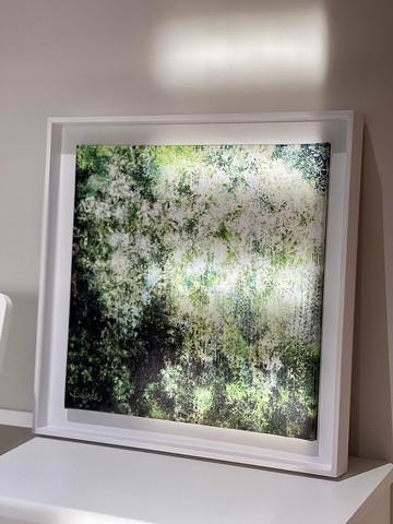 花瀑森林_藝術微噴複製畫