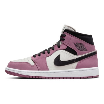 WMNS AIR JORDAN 1 MID BERRY PINK