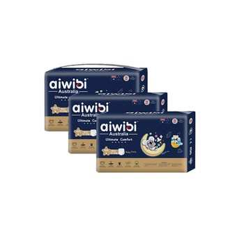 Aiwibi 愛薇彼 夜用甄柔瞬吸紙尿褲 M-XXL(三包裝) 褲型