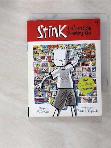 【書寶二手書T4／原文小說_Q8B】Stink: the Incredible Shrinking Kid_McDonald, Megan/ Reynolds, Peter (ILT)