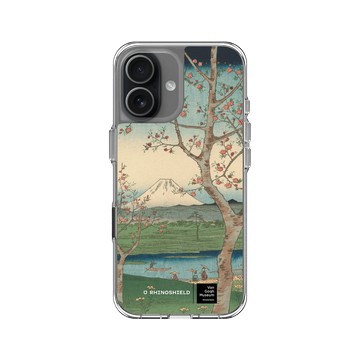 iPhone 17 Clear Case（相機按鈕） 透明 - Van Gogh Museum - 富士山三十六景 - 武蔵越かや在