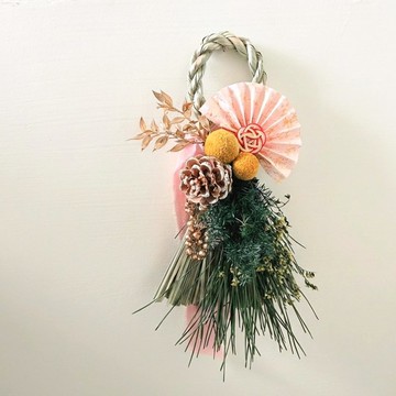 【春節限量】五葉松粉金祈福日式注連繩