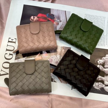 C05_羊皮編織短夾