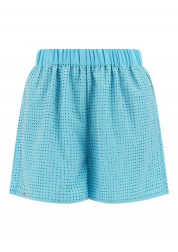 Self Portrait - Shorts - Womens - Blue