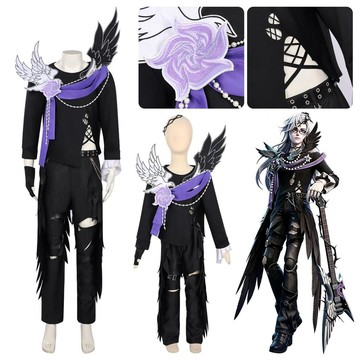 【臺灣出貨】2026 蛋仔派對禮溫曼陀羅 cos 服 成人兒童遊戲同款套裝 二次元甜酷風 萬聖節派對舞台角色扮演演出服