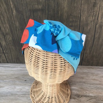 大花蝴蝶結髮帶/リボンヘアバンド