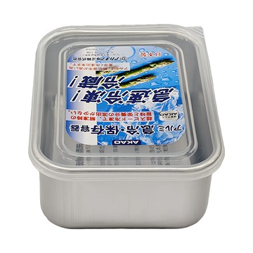 AKAO日製急冷保鮮盒 深型 小 1.2L 硬質鋁材質  1個  1個