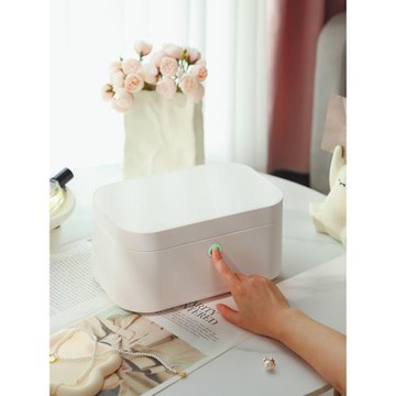 神指寶盒指紋首飾收納盒耳環戒指項鏈手飾輕奢高檔生日禮物ins風