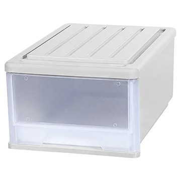 KEYWAY 聯府 A+ 抽屜整理箱 JJ6810  淺灰色  1個  10L(36.2 x 28.3 x 17.7cm)