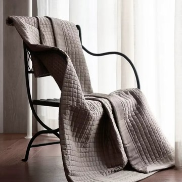 【ROYAL HOME】海藻紗涼被-藕咖(單人)