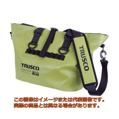 TRUSCO 防水ターポリントートバッグ Lサイズ OD TTBL-OD