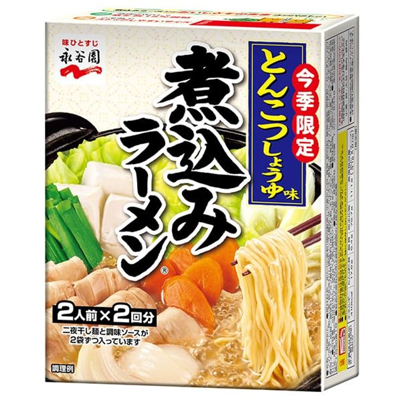 煮込みラーメン とんこつしょうゆ味 284g4箱入(2ケース)