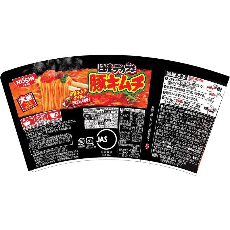 日清食品 日清 デカうま 豚キムチ 101g