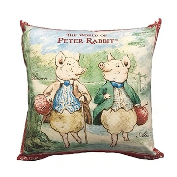 【比得生活館】Peter Rabbit 比得兔伯朗豬抱枕 ☆生日禮物 牡羊座禮物 彼得兔